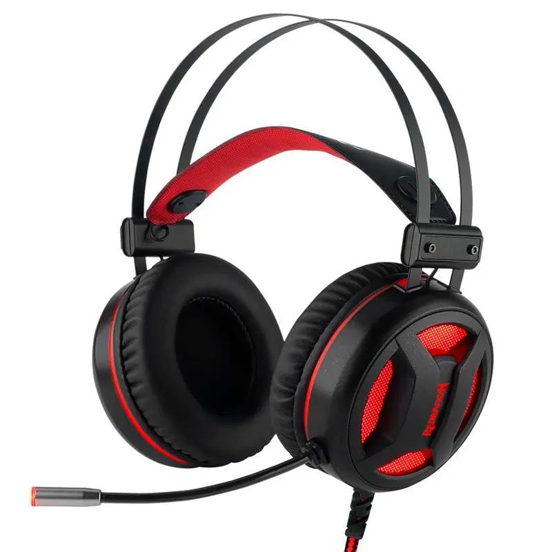 Headset Gamer Redragon Minos 7.1 USB Preto - H210 Truedata