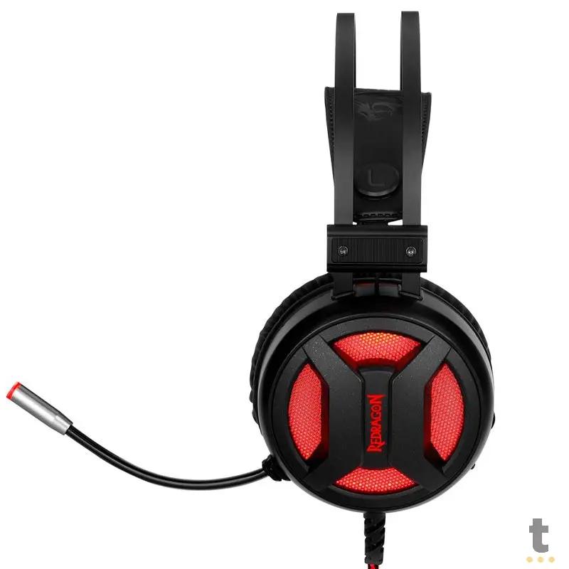 Headset Gamer Redragon Minos 7.1 USB Preto - H210 Truedata