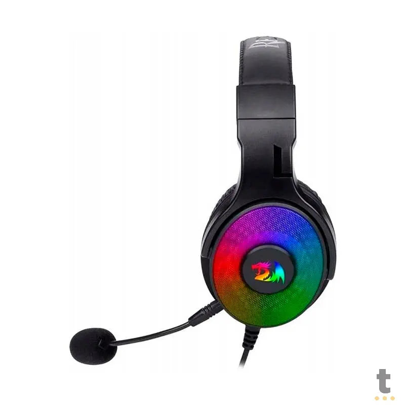 Headset Gamer Redragon Pandora 2 P2 USB RGB Preto - H350RGB-1 Truedata