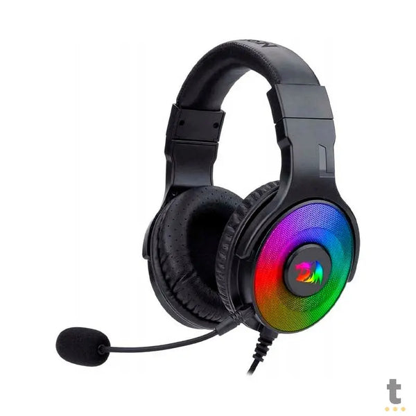 Headset Gamer Redragon Pandora 2 P2 USB RGB Preto - H350RGB-1