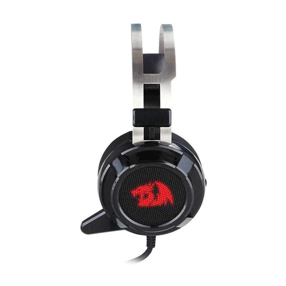 Headset Gamer Redragon Siren 2 7.1 USB Preto e Vermelho - H301USB-1 Truedata