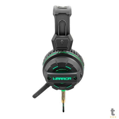 Headset Gamer Warrior Magne P2+USB Verde - PH143 Truedata