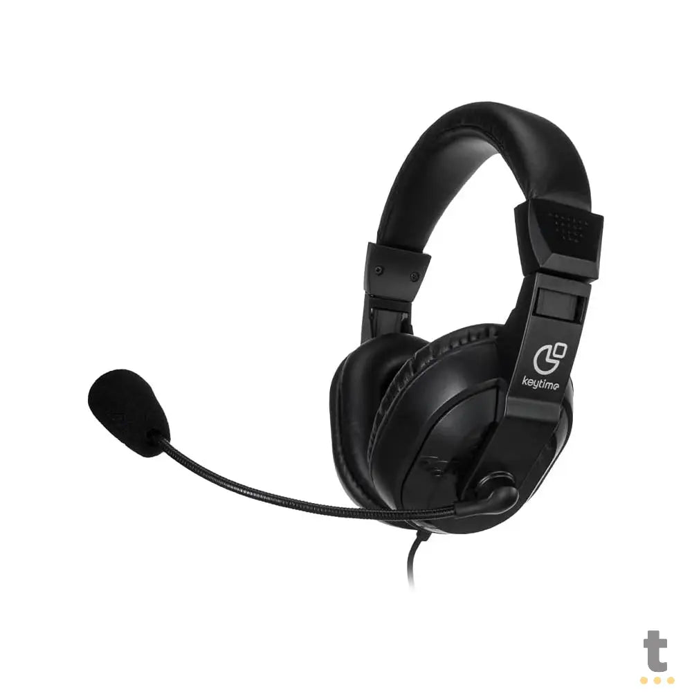 Headset Keytime Protalk Stereo USB Preto - KYT00024 Truedata