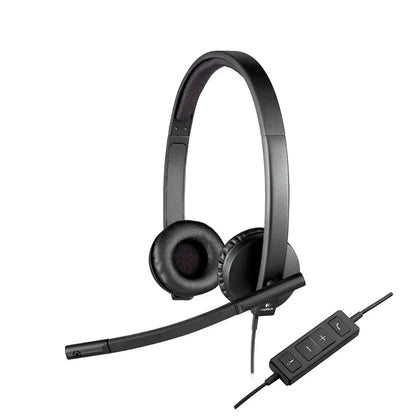 Headset Logitech H570e Stereo Usb Vc - 981-000574 Truedata