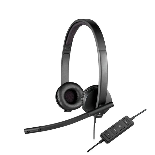 Headset Logitech H570e Stereo Usb Vc - 981-000574