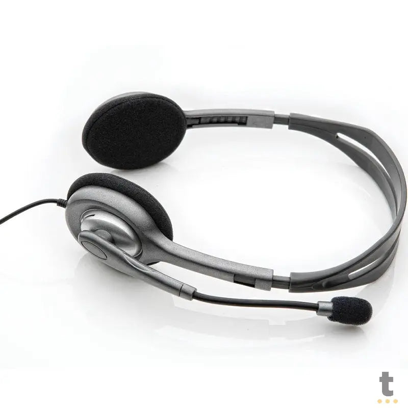 Headset Logitech Stereo P3 H111 - 981-000612 Truedata