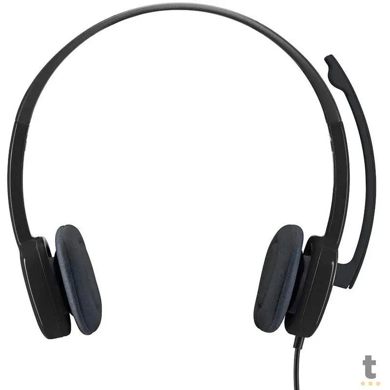 Headset Logitech Stereo P3 H151 981-000587 Truedata