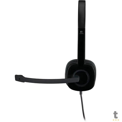 Headset Logitech Stereo P3 H151 981-000587 Truedata