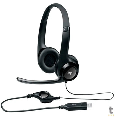 Headset Logitech Stereo Usb H390 981-000014