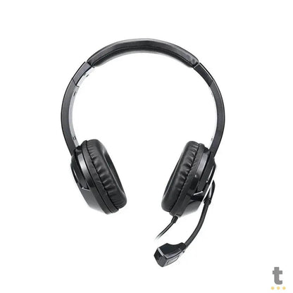 Headset Multilaser HF600 40mm Preto P3 C/ Adaptador USB - PH427 Truedata