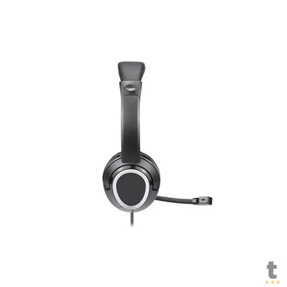 Headset Multilaser HF600 40mm Preto P3 C/ Adaptador USB - PH427 Truedata