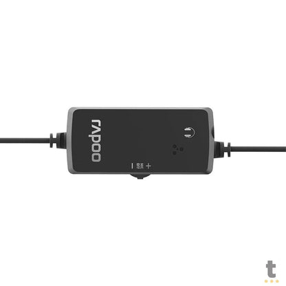 Headset Multilaser Rapoo P3 e Usb C/ Microfone Flexível Preto - RA020 Truedata
