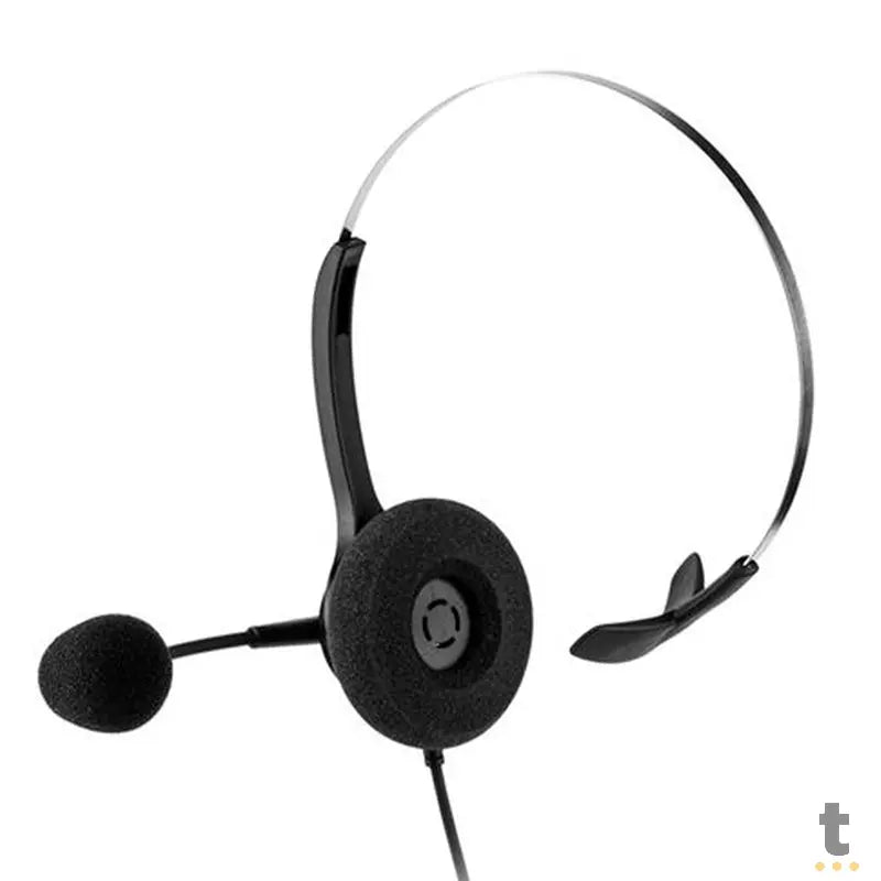 Headset P/Telefone De Call Center Intelbras Rj9 Chs 40 - 4010040 Truedata