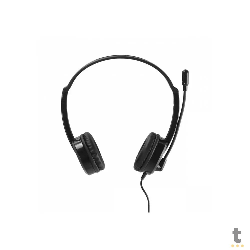 Headset PCYes Office HB300 Driver 30mm P2/P3 Preto - PHB300 Truedata