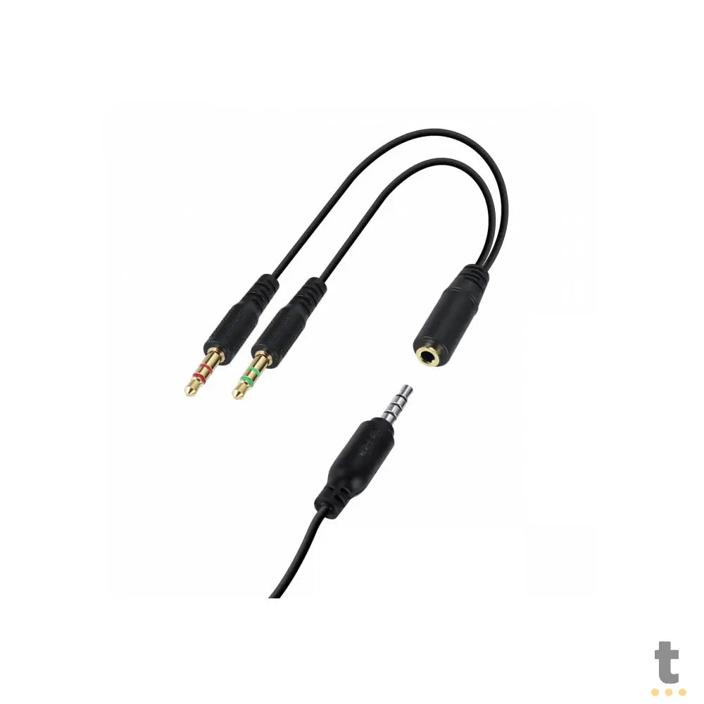 Headset PCYes Office HB300 Driver 30mm P2/P3 Preto - PHB300 Truedata