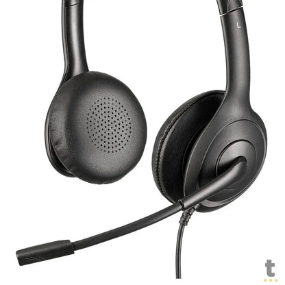Headset intelbras WHS60 Duo Usb Preto - 4010007 Truedata