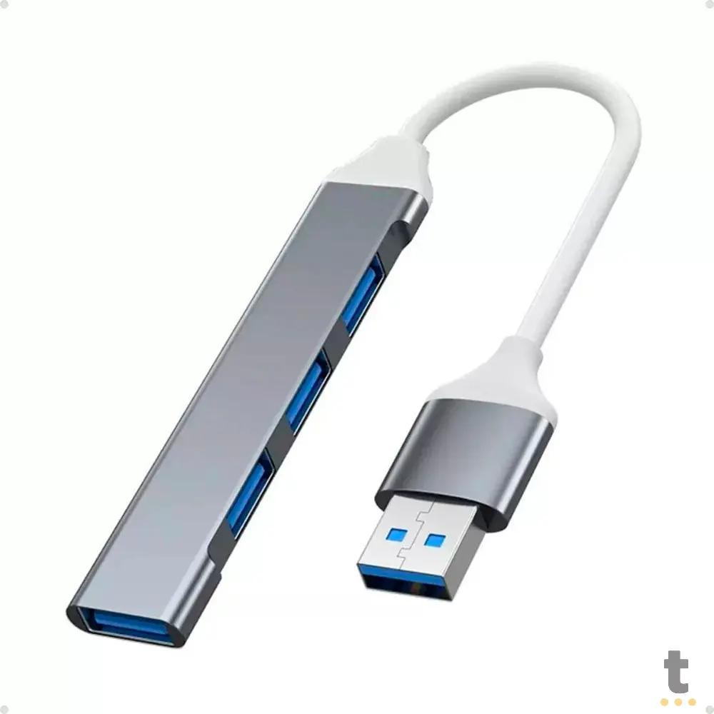 Hub USB 4 Portas Usb 3.0 High Speed Truedata