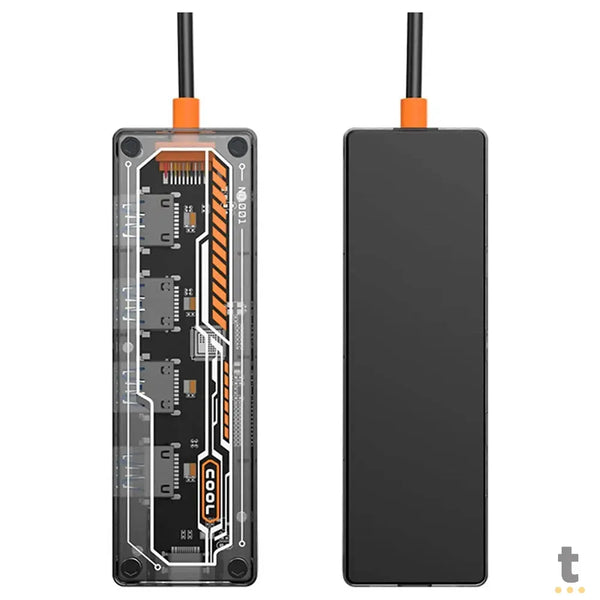 Hub USB Tipo C 4x USB 3.0 / 2.0 + 1x Tipo C - KP-HB505