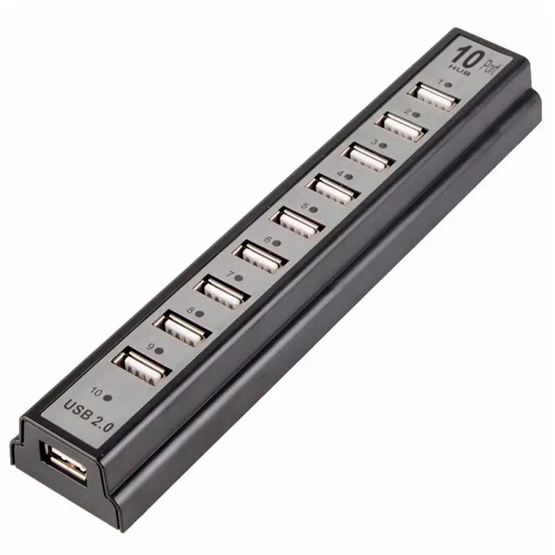 Hub Usb 10 Portas 2.0 High Speed C/Fonte Truedata
