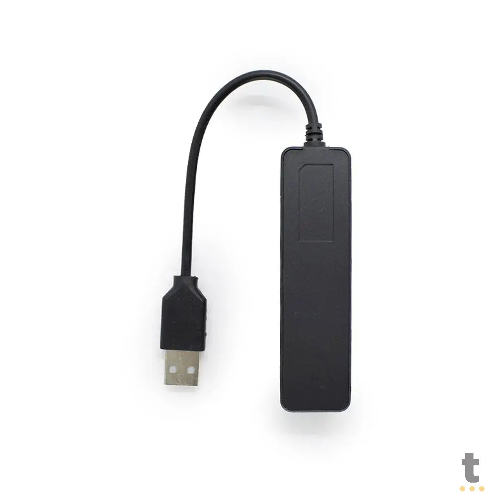 Hub Usb 3 Portas + Leitor de Cartão Knup KP-T117 Usb 2.0 Truedata