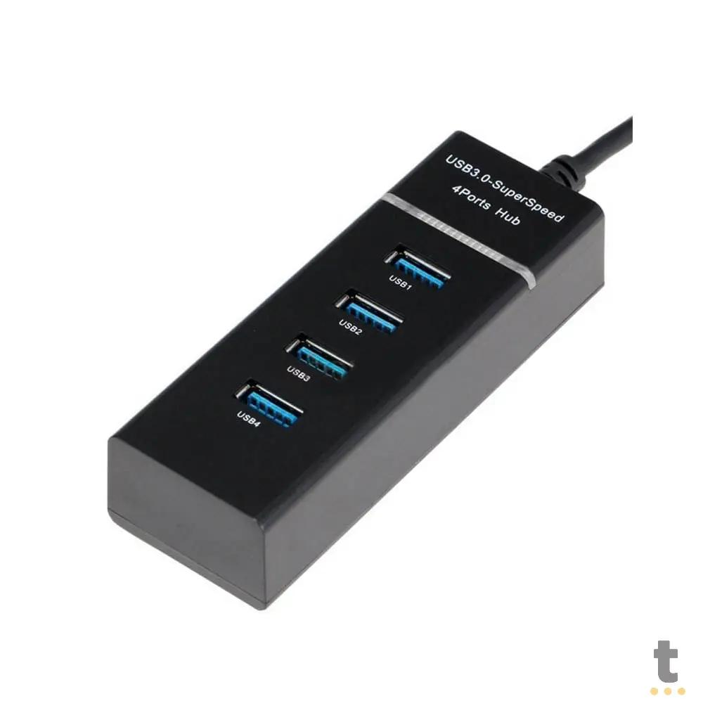Hub Usb 4 Portas 3.0 e 2.0 30cm - USB 303 Truedata