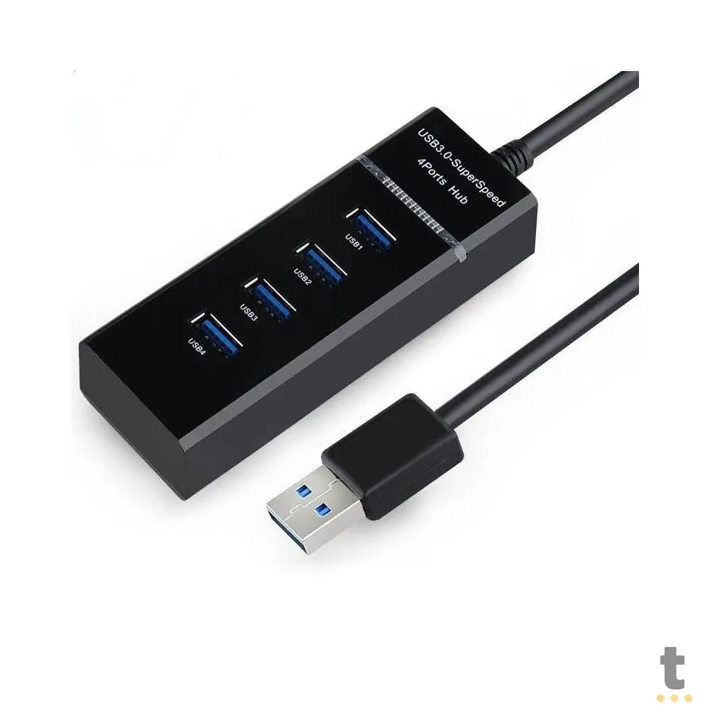 Hub Usb 4 Portas 3.0 e 2.0 30cm - USB 303 Truedata