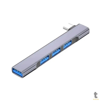 Hub Usb 4 Portas Agold 2.0 High Speed - CBA-29 Truedata