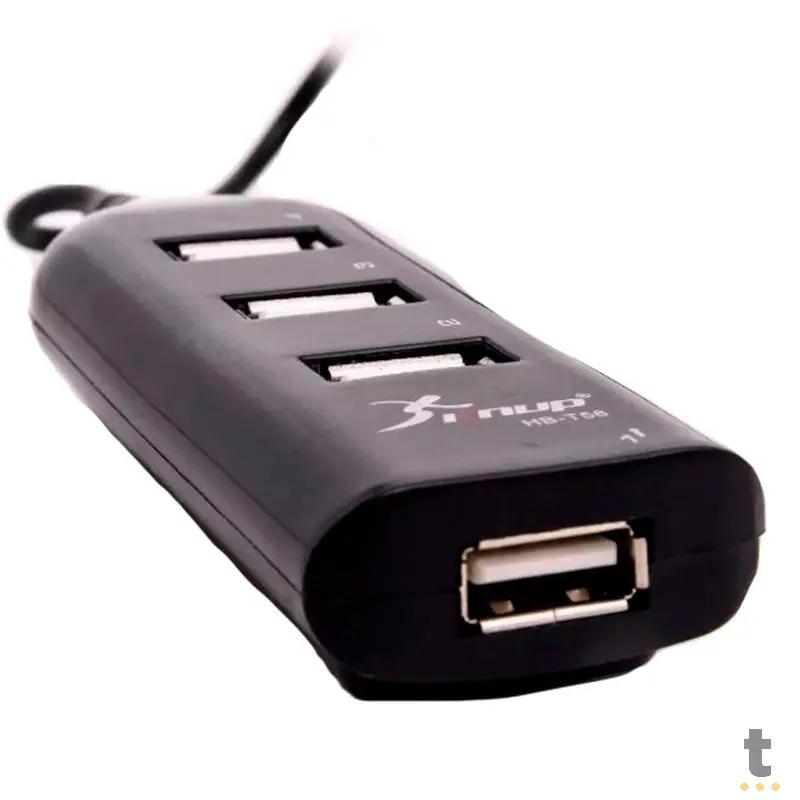 Hub Usb 4 Portas Knup Hb-T56 Usb 2.0 Truedata