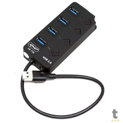 Hub Usb 4 Portas Knup Hb-T98 Usb 3.0 5 Gbps High Speed Truedata