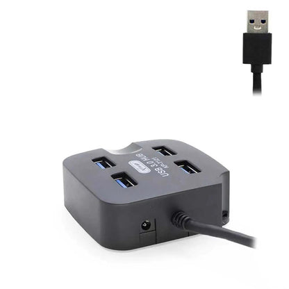 Hub Usb 4 Portas Knup kP-T121 Usb 3.0 5 Gbps High Speed Truedata