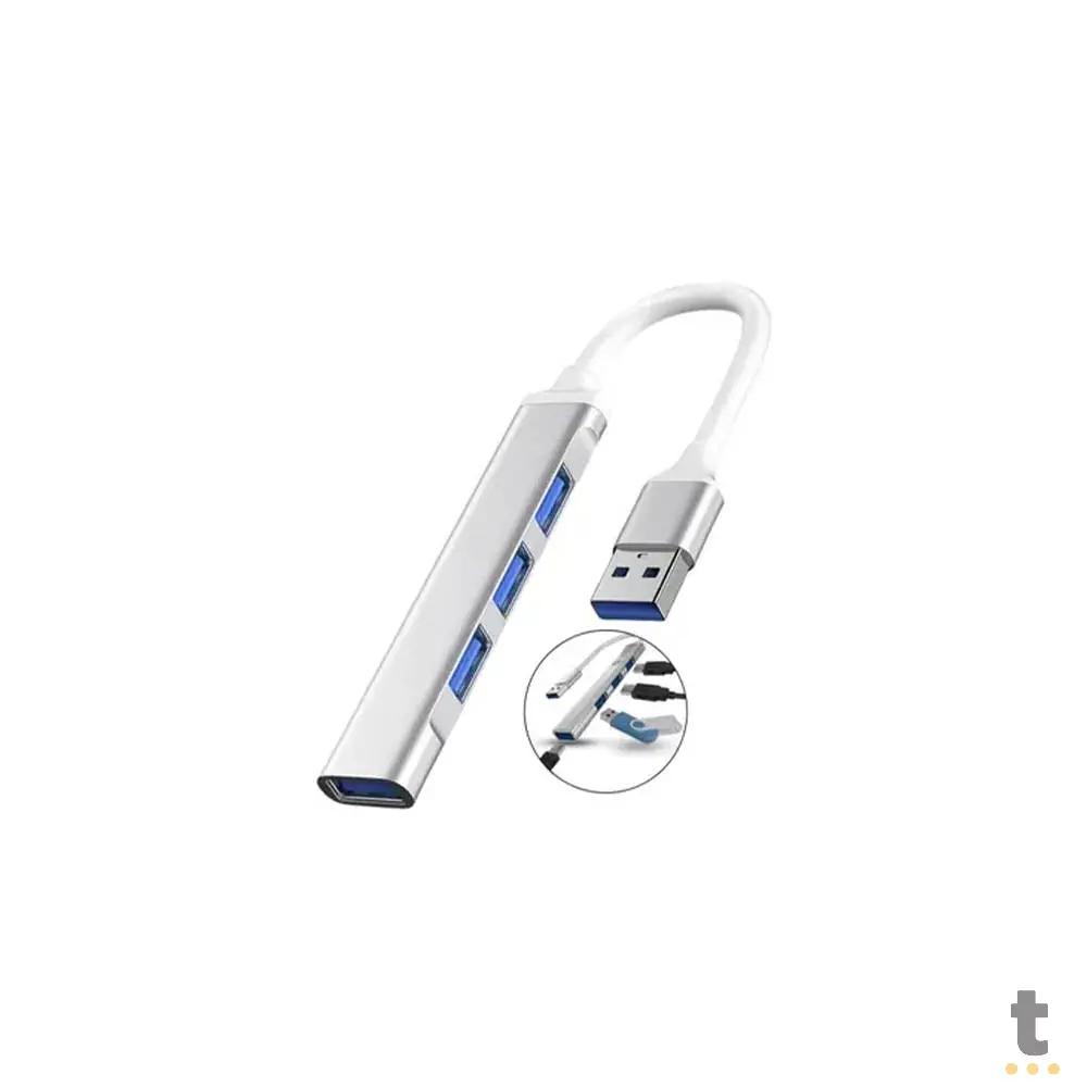 Hub Usb 4 Portas Usb 3.0 / 2.0 - DM-162 Truedata