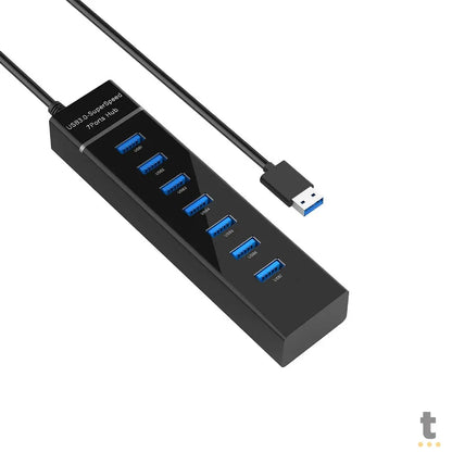 Hub Usb 7 Portas 3.0 Hi-Speed Truedata
