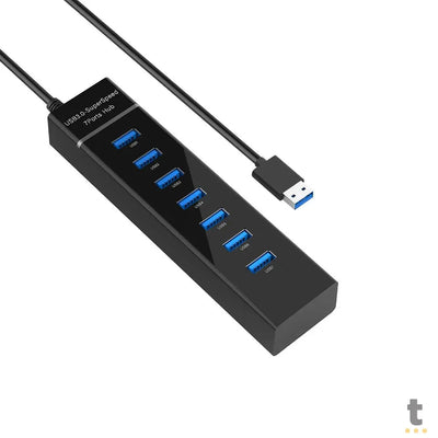 Hub Usb 7 Portas 3.0 Hi-Speed