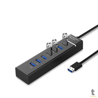 Hub Usb 7 Portas 3.0 Super Speed - HUB-307 Truedata