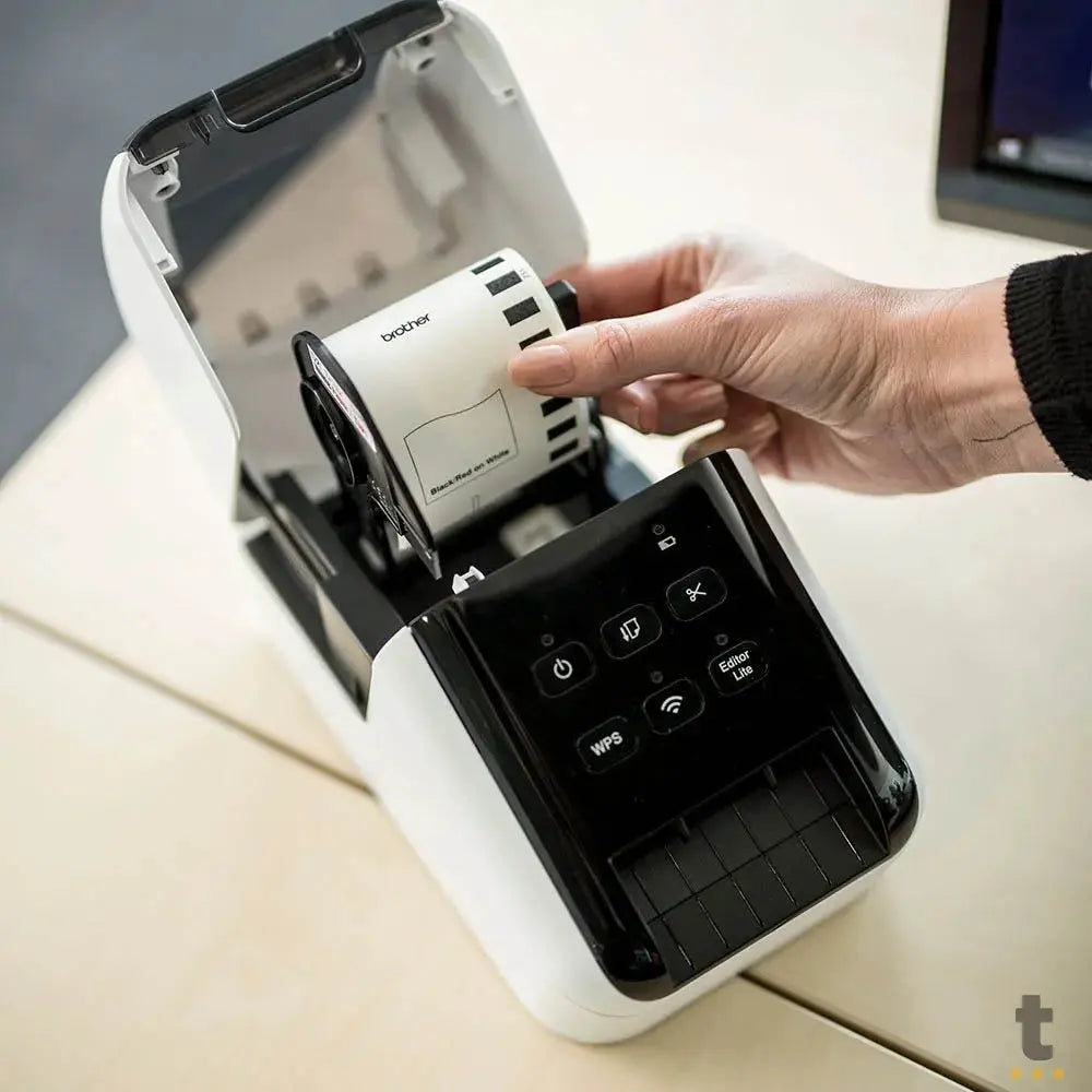 Impressora De Etiquetas Termica Brother QL 810W Usb Wi-fi Truedata