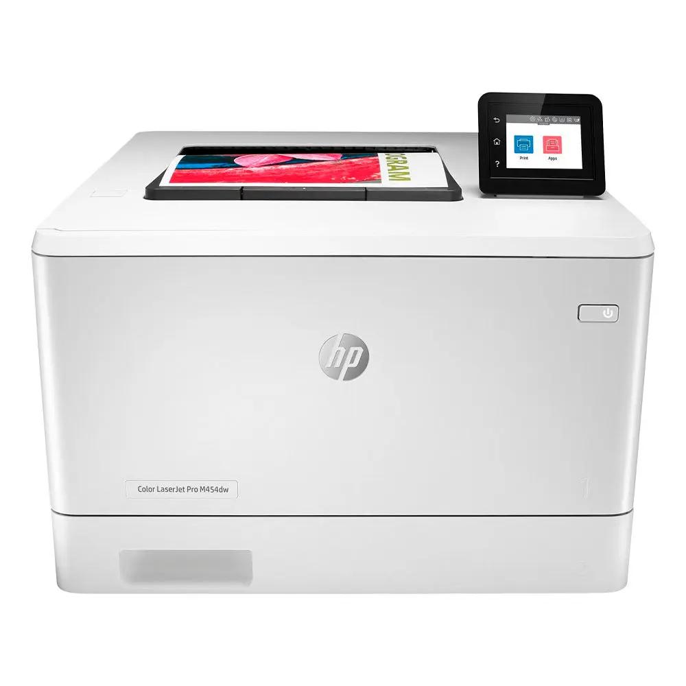 Impressora Laserjet Pro Color HP M454DW Wireless Usb Rede 27ppm - W1Y45A#AC4 - Toner W202 Truedata