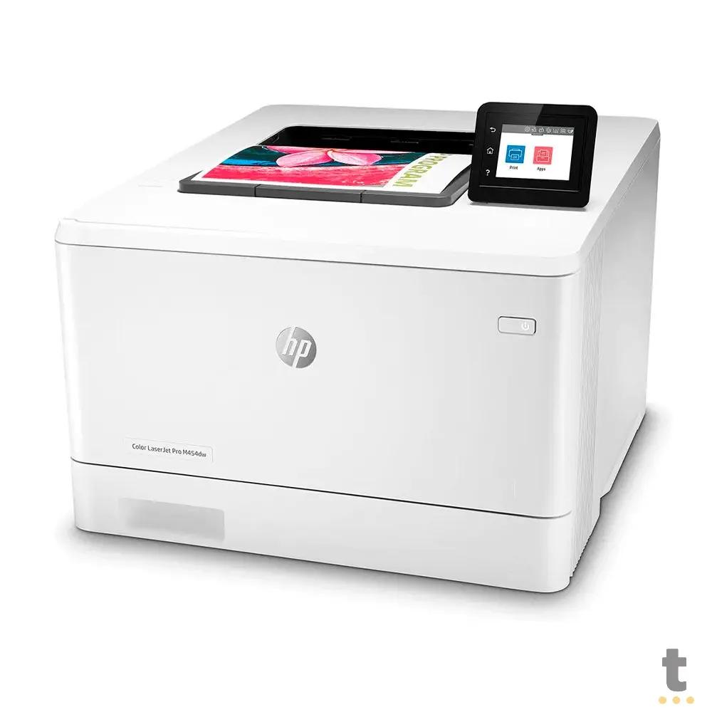Impressora Laserjet Pro Color HP M454DW Wireless Usb Rede 27ppm - W1Y45A#AC4 - Toner W202 Truedata