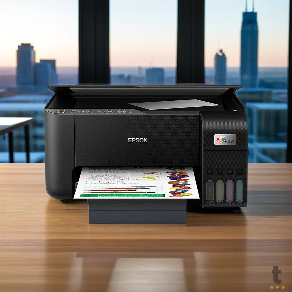 Impressora Multifuncional Epson L3250 Ecotank Jato de Tinta Wireless - C11CJ67303 Truedata