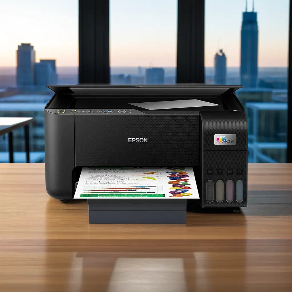 Impressora Multifuncional Epson L3250 Ecotank Jato de Tinta Wireless - C11CJ67303 Truedata