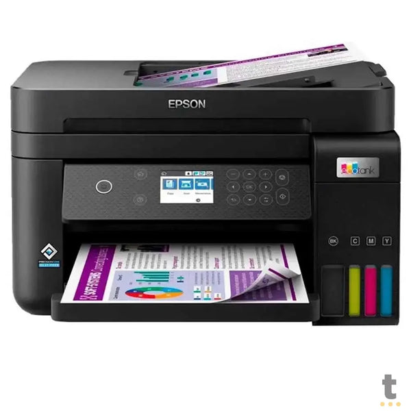 Impressora Multifuncional Epson L6270 Ecotank Jato de Tinta Wireless Duplex - C11CJ61302