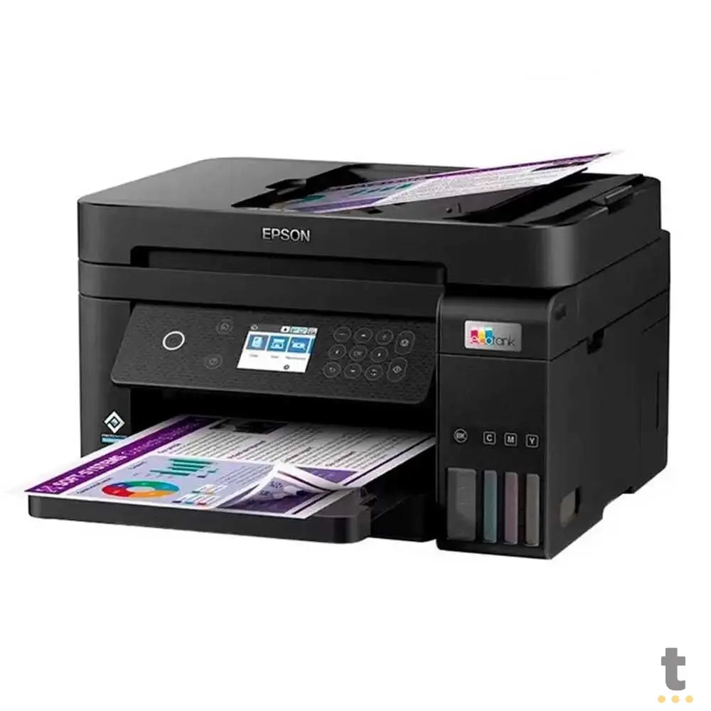 Impressora Multifuncional Epson L6270 Ecotank Jato de Tinta Wireless Duplex - C11CJ61302 Truedata