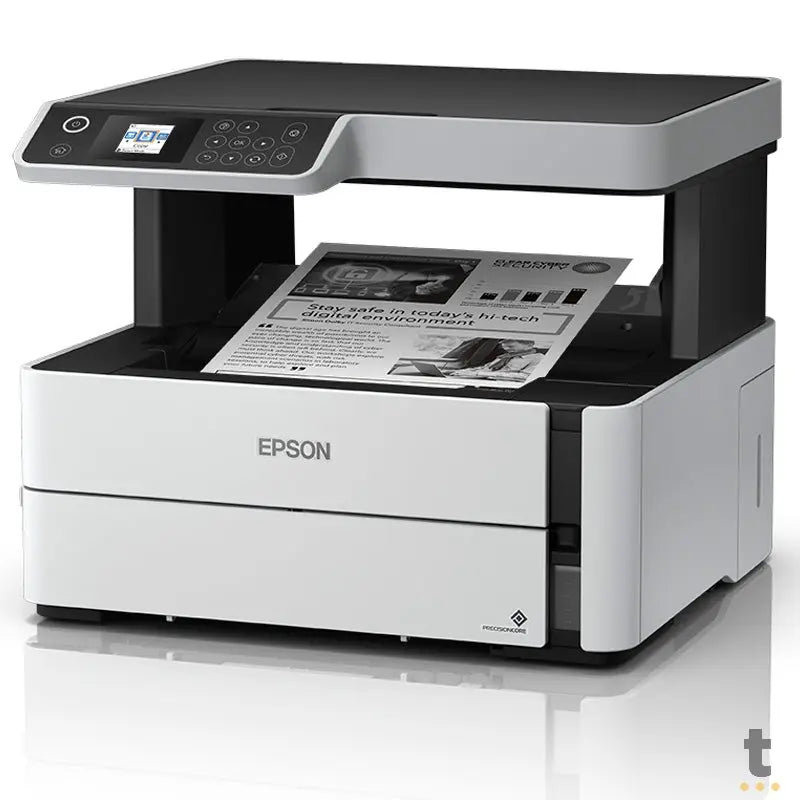 Impressora Multifuncional Epson M2170 Ecotank Jato de Tinta Monocromática Wireless Duplex - C11CH43302 Truedata