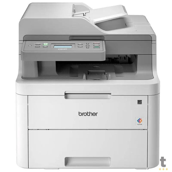 Impressora Multifuncional Laser Brother Colorida Dcp-L3551cdw 19ppm Wireless Rede Usb Toner Tn217 Tn223 Tn213