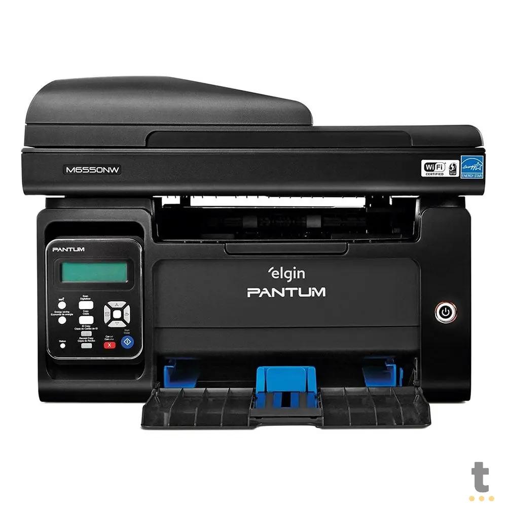 Impressora Multifuncional Laser Mono Elgin Pantum M6550NW - Wifi - Preta 110v - OPENBOX Truedata