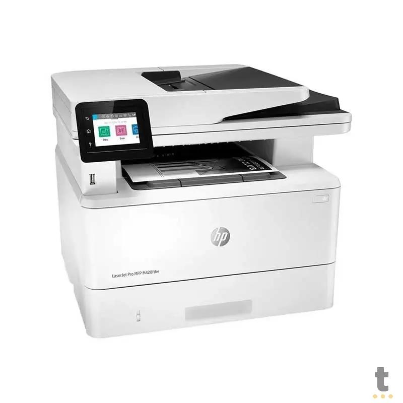 Impressora Multifuncional Laserjet HP M428fdw Wireless Usb Rede 40ppm - W1A30A#696 - Toner 58A Truedata