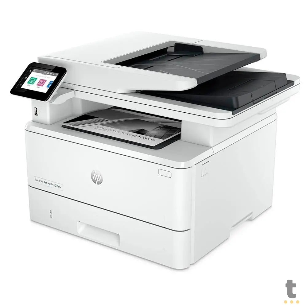 Impressora Multifuncional Laserjet HP Pro MFP 4103FDW USB Wi-fi 40ppm - 2Z629A Truedata