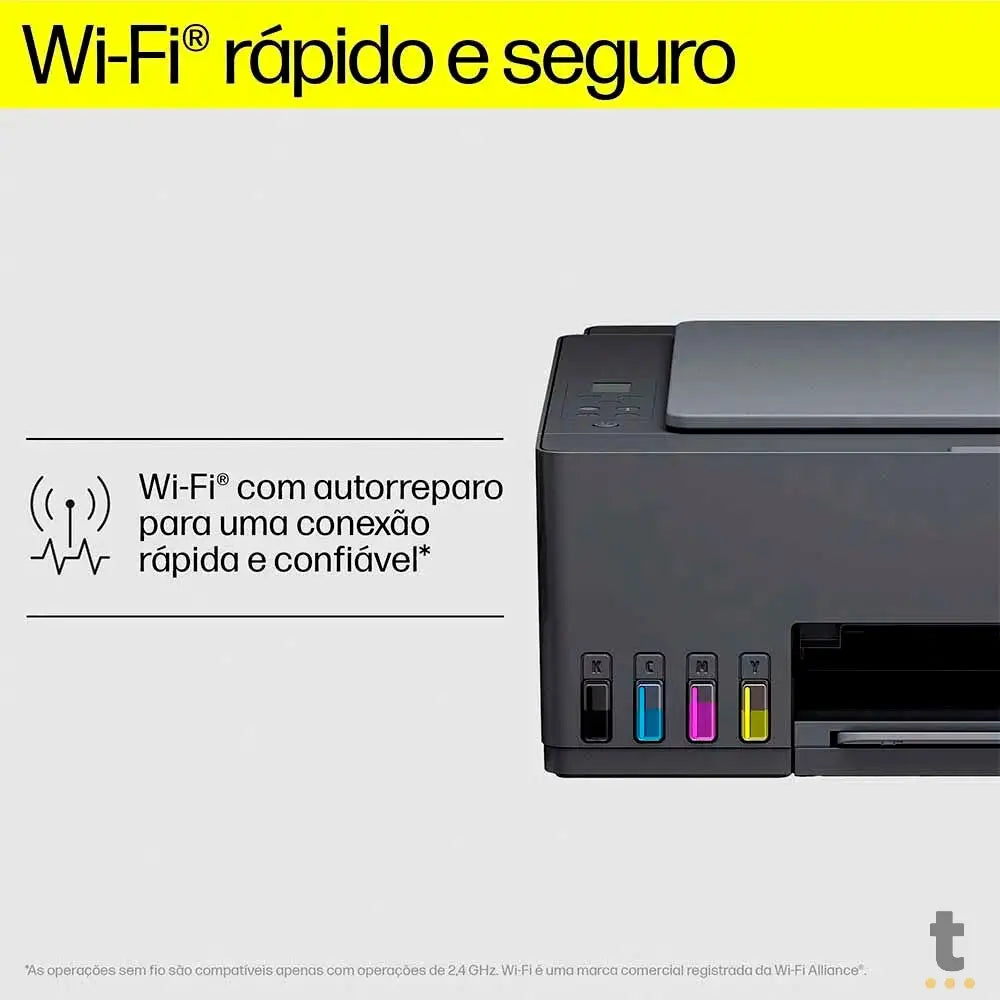 Impressora Multifuncional Tanque De Tinta HP 584 Smart Tank Colorida Wi-Fi Bivolt - 5D1C1A#AK4 Truedata