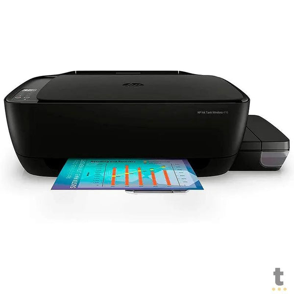 Impressora Multifuncional Tanque De Tinta Hp 416 Ecotank Colorida Wi-Fi Bivolt - Z4b55a#Ak4
