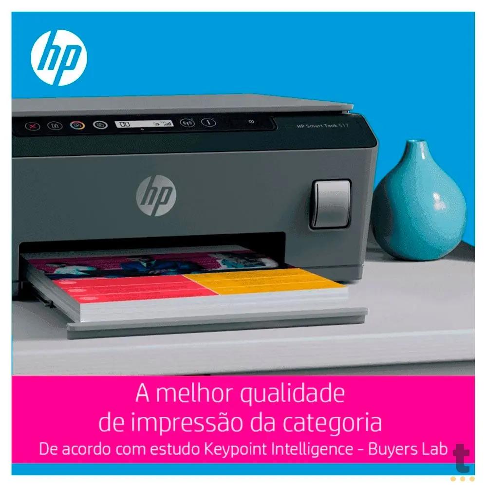 Impressora Multifuncional Tanque De Tinta Hp 517 Ecotank Colorida Wi-Fi Bivolt - 1TJ10A#AK4 Truedata