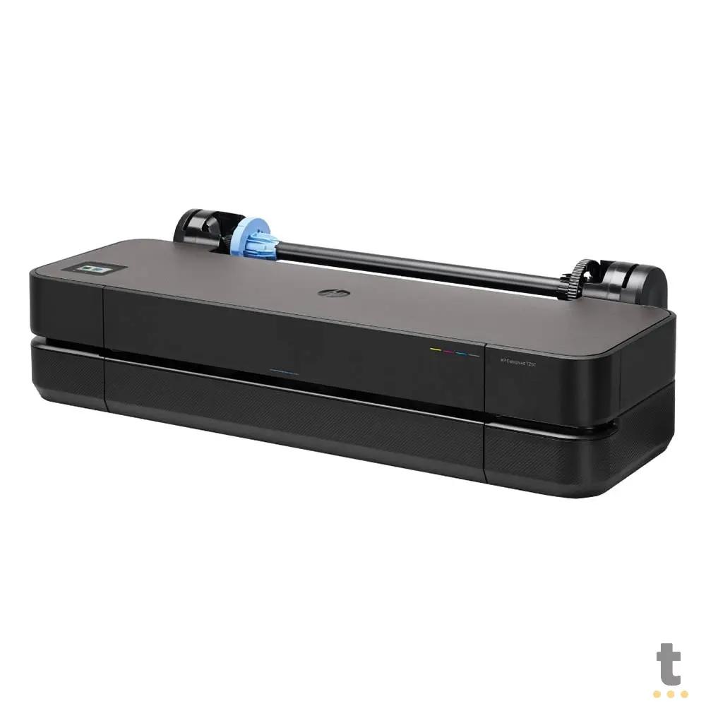 Impressora Plotter HP 24 Pols Designjet T250 Rede USB Wi-fi Bivolt - 5HB06D#AC4 Truedata